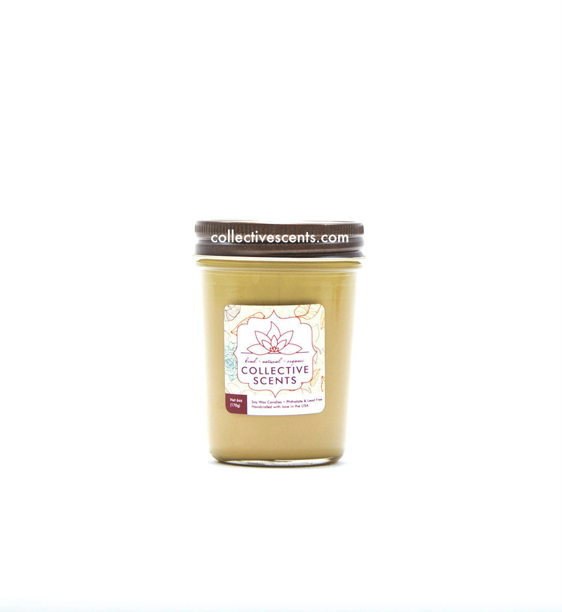 A scent of freshly baked apples in  sweet cream smothered with butter and a touch of cinnamon brings a sweet smelling apple pie in your home. A popular holiday soy candle scent/Collectivescents.com